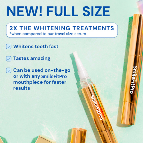 Fubsta® Extra-Strength Teeth Whitening Serum Pen + Dual-Peroxide Formula & Xylitol