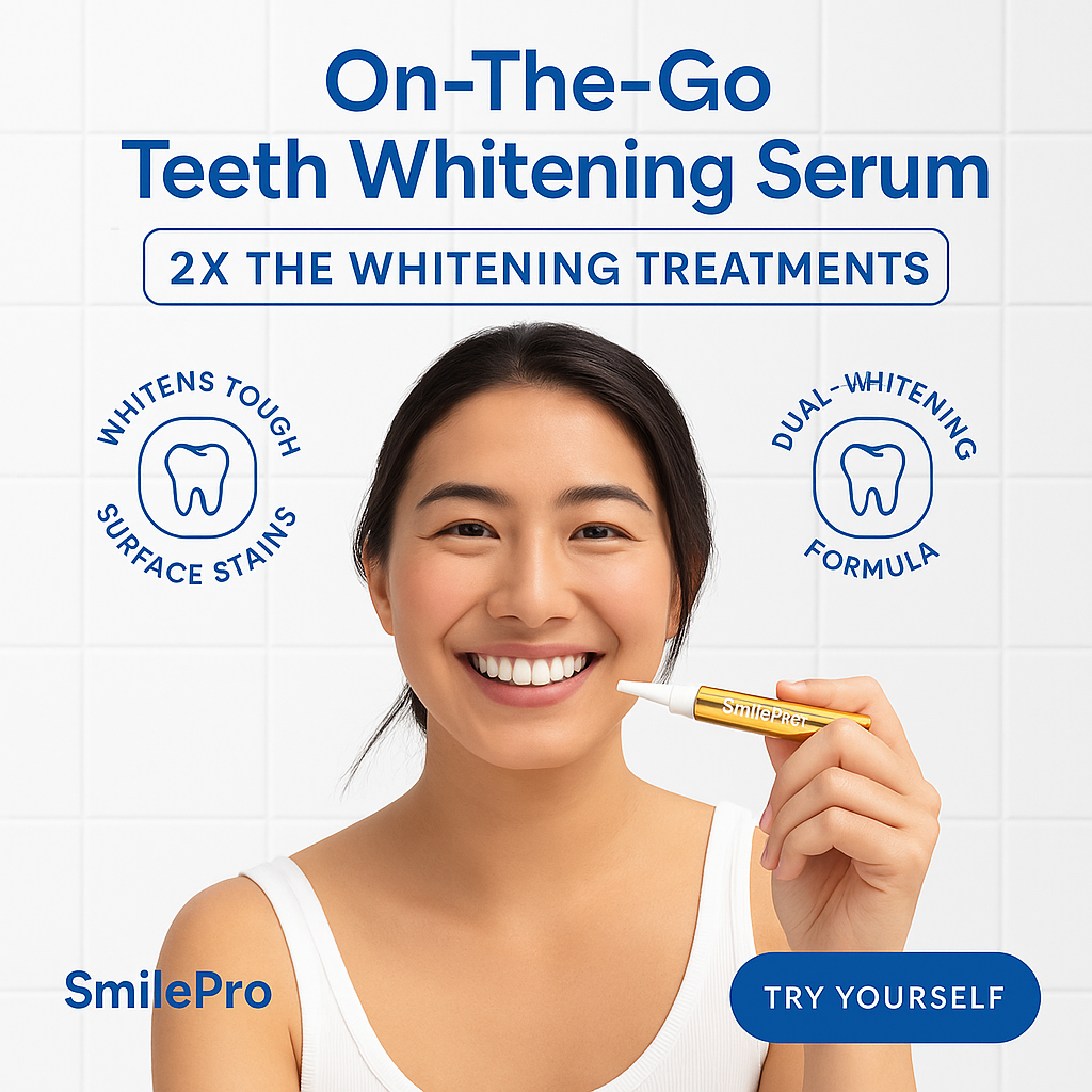Fubsta® Extra-Strength Teeth Whitening Serum Pen + Dual-Peroxide Formula & Xylitol