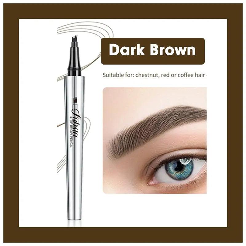 Last day discount 50%OFF -Fubsta® 3D Waterproof Microblading Eyebrow Pen 4 Fork Tip Tattoo Pencil