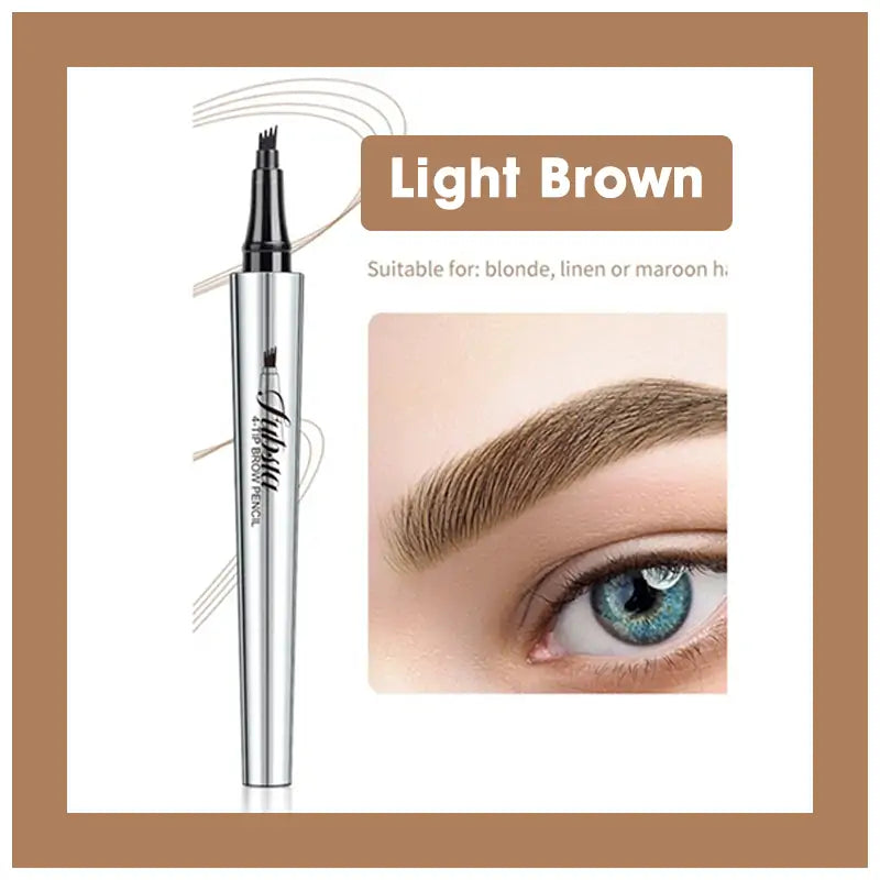 Last day discount 50%OFF -Fubsta® 3D Waterproof Microblading Eyebrow Pen 4 Fork Tip Tattoo Pencil