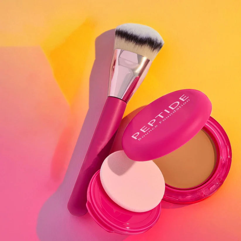 Final 6 Hours: 60% OFF- Peptide Bounce Foundation with Brush FREE !