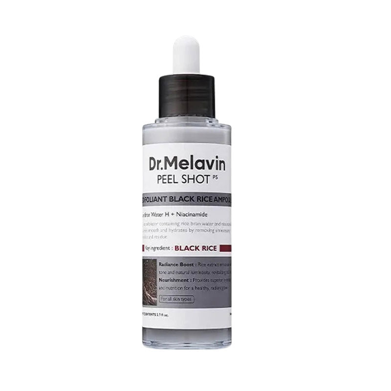 VioletGlam Final 3 Hours: 73% OFF 🔥 Dr.Melexin Peel Shot Glow Rice Ampoule Duo