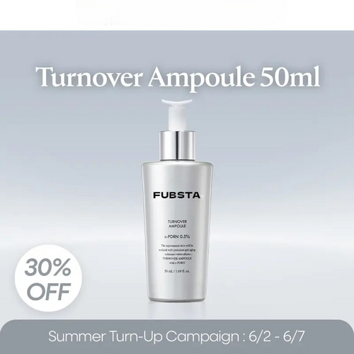 FUBSTA Turnover Ampoule β DNA-Based Anti-Aging Serum for Firm, Radiant, Youthful Skin β 1.69 fl oz