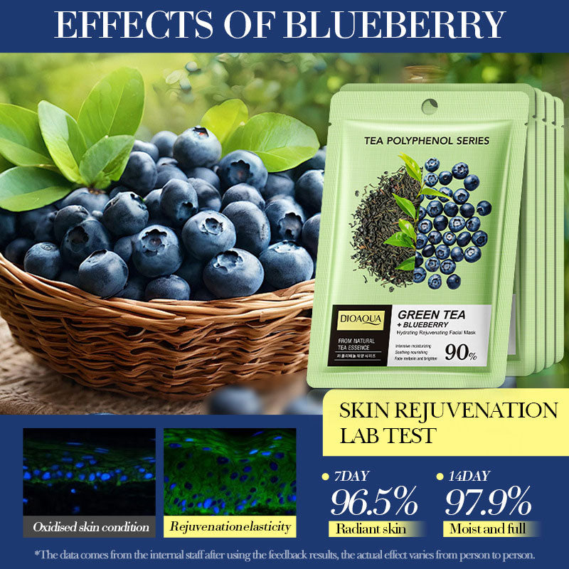 đ„Last Day Promotion Korean Skincare Coffee&Green Tea Essential Mask