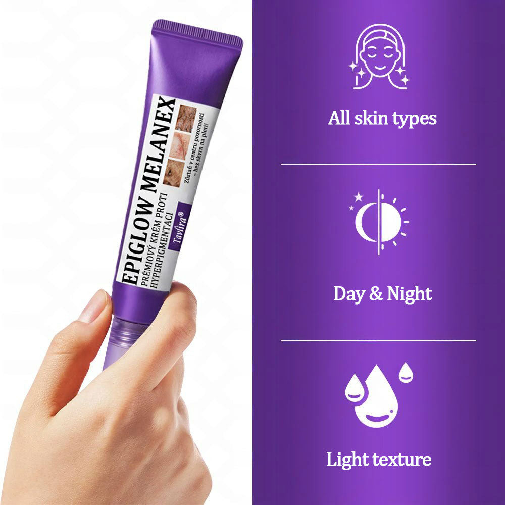 šFubstaĀ® EPIGLOW MelanEX premium cream against hyperpigmentation | ā
Complies with US high standard cosmetic regulations