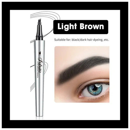 Last day discount 50%OFF -Fubsta® 3D Waterproof Microblading Eyebrow Pen 4 Fork Tip Tattoo Pencil