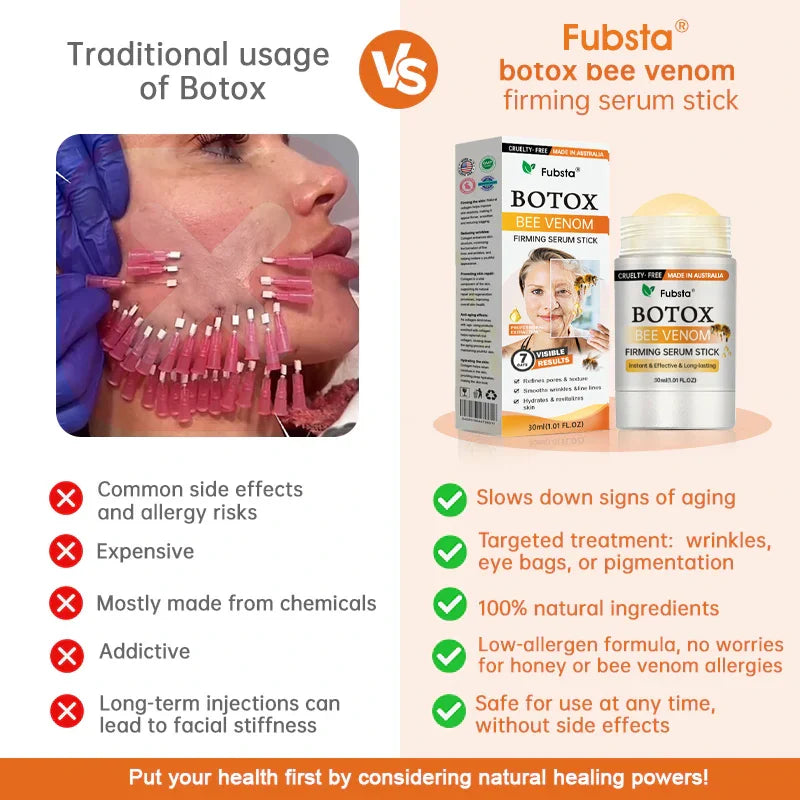 【OFFICIAL STORE】Fubsta™ Botox Bee Venom Firming Serum Stick🔥LAST DAY 80% OFF !!