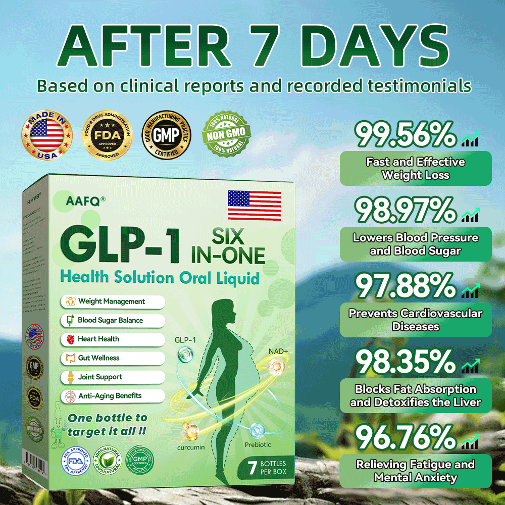 ⭕1️⃣𝐋𝐢𝐦𝐢𝐭𝐞𝐝-𝐭𝐢𝐦𝐞 𝟖𝟎% 𝐎𝐅𝐅!🏅AAFQ®𝐺𝐿𝑃-𝟏 𝑺𝑰𝑿-𝑰𝑵-𝑶𝑵𝑬 𝑯𝒆𝒂𝒍𝒕𝒉 𝑺𝒐𝒍𝒖𝒕𝒊𝒐𝒏 𝑶𝒓𝒂𝒍 𝑳𝒊𝒒𝒖𝒊𝒅 (𝐉𝐮𝐬𝐭 𝐨𝐧𝐜𝐞 𝐚 𝐝𝐚𝐲, 𝐯𝐢𝐬𝐢𝐛𝐥𝐞 𝐜𝐡𝐚𝐧𝐠𝐞𝐬 𝐢𝐧 𝟕 𝐝𝐚𝐲𝐬） ✅ 𝐅𝐨𝐫 𝐨𝐛𝐞𝐬𝐢𝐭𝐲, 𝐜𝐚𝐫𝐝𝐢𝐨𝐯𝐚𝐬𝐜𝐮𝐥𝐚𝐫 𝐡𝐞𝐚𝐥𝐭𝐡, 𝐝𝐢𝐚𝐛𝐞𝐭𝐞𝐬, 𝐬𝐥𝐞𝐞𝐩 𝐚𝐩𝐧𝐞𝐚, 𝐆𝐮𝐭 𝐇𝐞𝐚𝐥𝐭𝐡, 𝐣𝐨𝐢𝐧𝐭 𝐢𝐬𝐬𝐮𝐞𝐬, 𝐚𝐧𝐝 𝐦𝐨𝐫𝐞