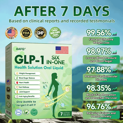 ⭕1️⃣𝐋𝐢𝐦𝐢𝐭𝐞𝐝-𝐭𝐢𝐦𝐞 𝟖𝟎% 𝐎𝐅𝐅!🏅AAFQ®𝐺𝐿𝑃-𝟏 𝑺𝑰𝑿-𝑰𝑵-𝑶𝑵𝑬 𝑯𝒆𝒂𝒍𝒕𝒉 𝑺𝒐𝒍𝒖𝒕𝒊𝒐𝒏 𝑶𝒓𝒂𝒍 𝑳𝒊𝒒𝒖𝒊𝒅 (𝐉𝐮𝐬𝐭 𝐨𝐧𝐜𝐞 𝐚 𝐝𝐚𝐲, 𝐯𝐢𝐬𝐢𝐛𝐥𝐞 𝐜𝐡𝐚𝐧𝐠𝐞𝐬 𝐢𝐧 𝟕 𝐝𝐚𝐲𝐬） ✅ 𝐅𝐨𝐫 𝐨𝐛𝐞𝐬𝐢𝐭𝐲, 𝐜𝐚𝐫𝐝𝐢𝐨𝐯𝐚𝐬𝐜𝐮𝐥𝐚𝐫 𝐡𝐞𝐚𝐥𝐭𝐡, 𝐝𝐢𝐚𝐛𝐞𝐭𝐞𝐬, 𝐬𝐥𝐞𝐞𝐩 𝐚𝐩𝐧𝐞𝐚, 𝐆𝐮𝐭 𝐇𝐞𝐚𝐥𝐭𝐡, 𝐣𝐨𝐢𝐧𝐭 𝐢𝐬𝐬𝐮𝐞𝐬, 𝐚𝐧𝐝 𝐦𝐨𝐫𝐞