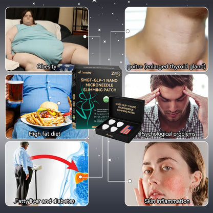 [See results in 7 days]🌍Tnnedey® 𝑺𝑴𝑮𝑻-𝑮𝑳𝑷-1 𝑵𝒂𝒏𝒐 𝑴𝒊𝒄𝒓𝒐𝒏𝒆𝒆𝒅𝒍𝒆 𝑷𝒂𝒕𝒄𝒉（Painless, long-lasting, addressing diabetes, obesity, and cardiovascular diseases）