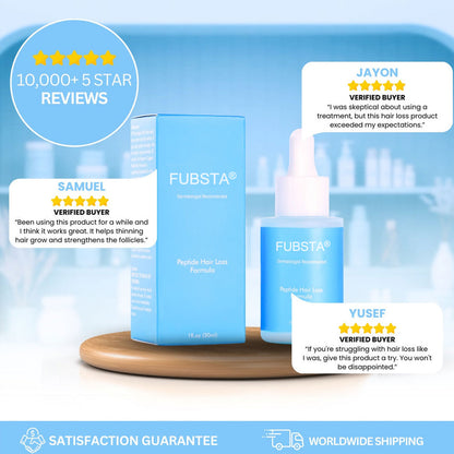Fubsta®Clinically Backed Hair Regrowth Formula Trusted by Experts