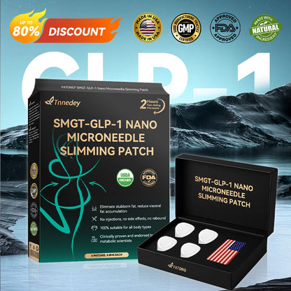 [See results in 7 days]🌍Tnnedey® 𝑺𝑴𝑮𝑻-𝑮𝑳𝑷-1 𝑵𝒂𝒏𝒐 𝑴𝒊𝒄𝒓𝒐𝒏𝒆𝒆𝒅𝒍𝒆 𝑷𝒂𝒕𝒄𝒉（Painless, long-lasting, addressing diabetes, obesity, and cardiovascular diseases）